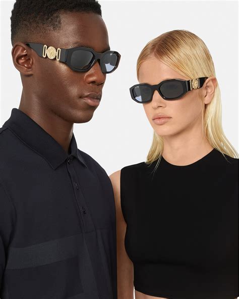 versace medusa biggie sunglasses white|versace sunglasses with medusa head.